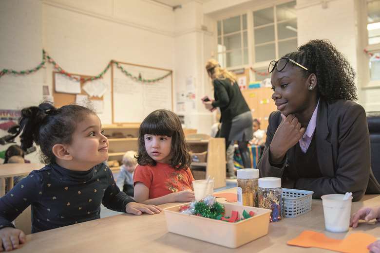 Four LEYF settings, including Henry Fawcett Community Nursery in south London, runs the Teens and Toddlers programme