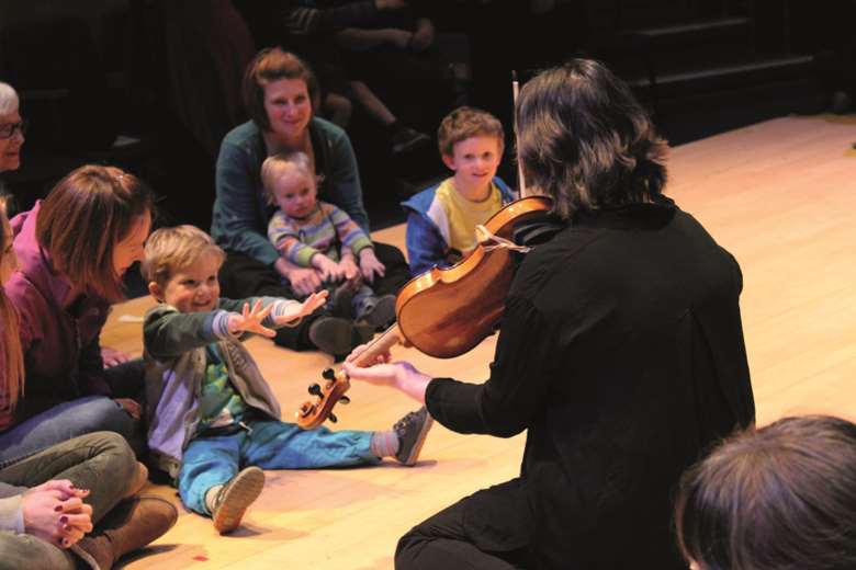 The concert is raising awareness of teh importance of early years music