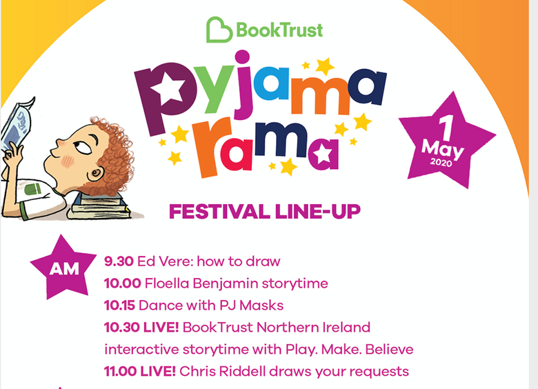 BookTrust's pyjamarama day is on 1 May