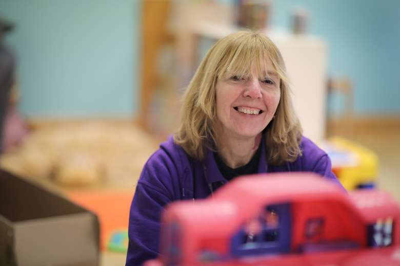 Dr Kath Dickinson at SEND to Learn Nursery