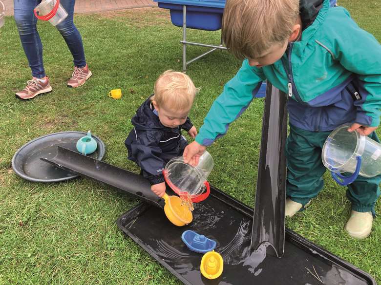 Red Hen Day Nursery in Lincolnshire has embraced the opportunity to mix ages
