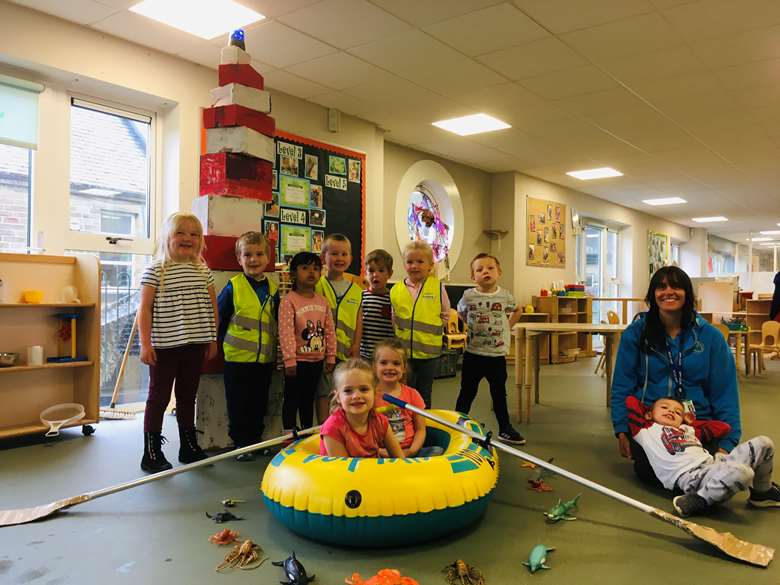 Children have settled well at Brougham Street Nursery School
