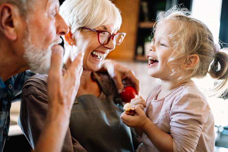 Grandparents can be part of a child's 'childcare bubble', but it must always be the same grandparents