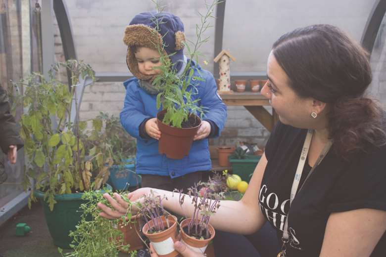 The London Early Years Foundation has developed a new qualification to teach nurseries about sustainability PHOTO LEYF