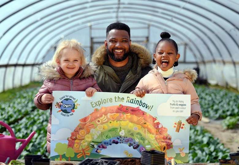 Former JLS pop band member, turned farmer, JB Gill is the new ambassador for the Organix and NDNA 'Good for planet. Good for me' campaign to encourage children to eat a wider variety of fruit and vegetables