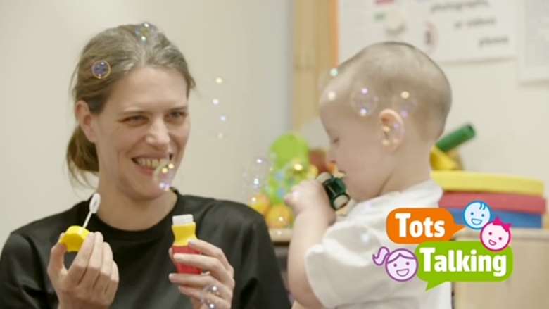 I CAN's Tots Talking is one of the projects previously funded by the Speech Language and Hearing Foundation (SLHF)