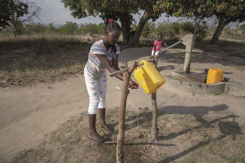 Clean water is in short supply in Kenya.