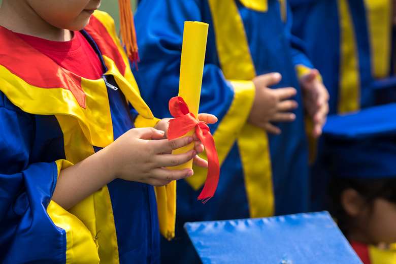 A row has broken out in Scotland over a ban on parents attending children's nursery graduations PHOTO Adobe Stock