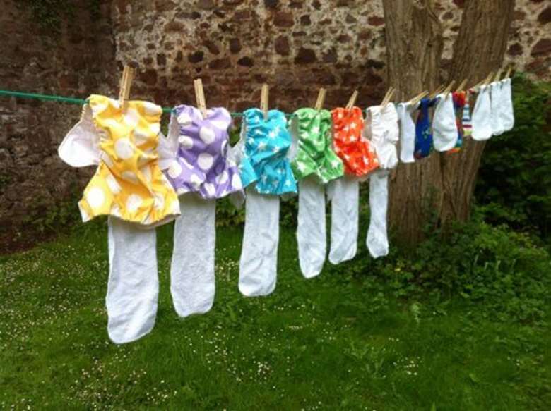 The nursery group says using washable nappies is better for the environment and more cost-effective PHOTO Tops Day Nurseries