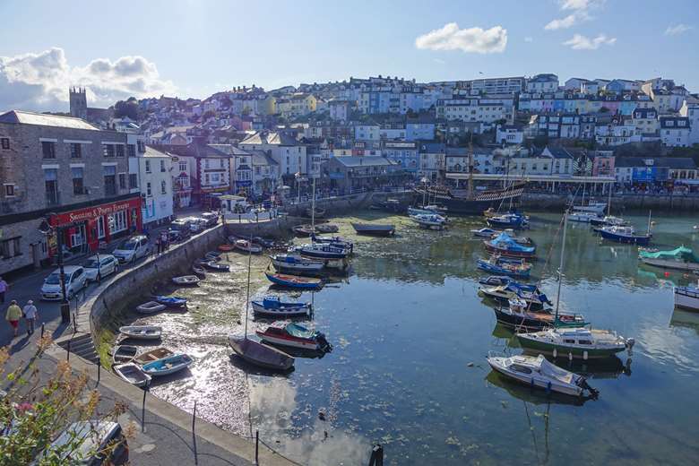 Brixham Harbour, Torbay, Devon - the local authority has seen the highest decline in childcare places in England since 2015 PHOTO Adobe Stock