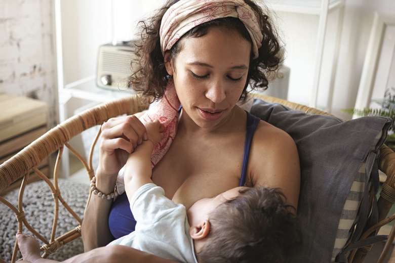 Increased rates of breastfeeding is one of the few positives PHOTO Adobe Stock
