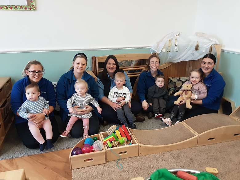 All staff at Portland Nurseries are now entitled to free childcare PHOTO Portland Nurseries