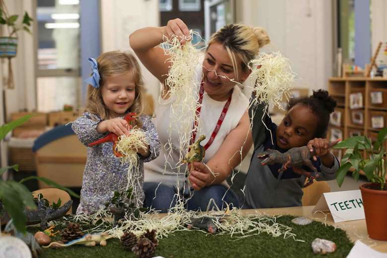 LEYF is giving all staff a pay rise and introducing other benefits to recognise all their efforts, as well as attract new talent PHOTO: Isabelle Johnson/London Early Years Foundation