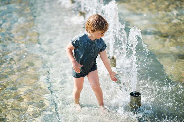 Nurseries are planning more water play activities to help children cope with the extreme heat PHOTO Adobe Stock