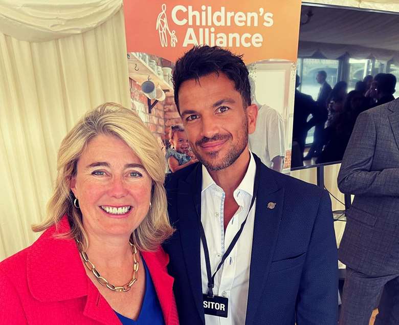 The Children's Alliance event was attended by Southend MP Anna Firth and TV personality and singer Peter Andre, PHOTO: Children's Alliance