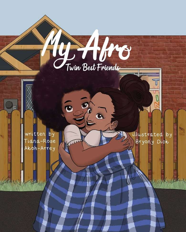 My Afro: Twin Best Friends was published by Tiana Akoh-Arrey last year when she was just seven