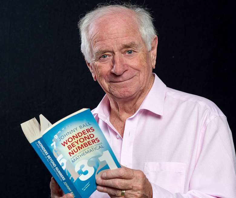 TV presenter and maths enthusiast Johnny Ball is supporting the NSPCC's Number Day, PHOTO: NSPCC