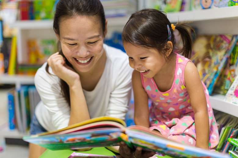 The EEF says that 'interactive reading' can help boost children's language development by up to seven months, PHOTO: Adobe Stock