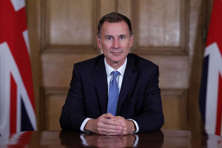 The chancellor, Jeremy Hunt, announced plans to increase the national living wage next year, PHOTO: GOV.UK