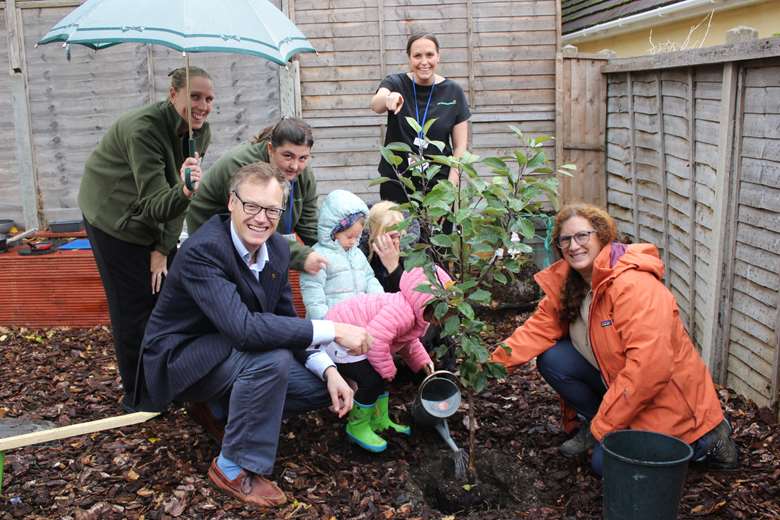 Tops Bearwood. The nursery was officially opened  by Michael Tomlinson MP in 2022 PHOTO Tops
