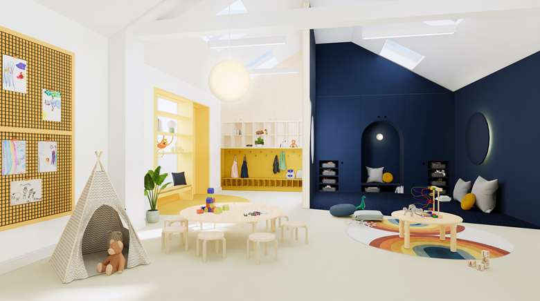 Kinderzimmer has opened its first setting in the UK in North London, PHOTO: Kinderzimmer