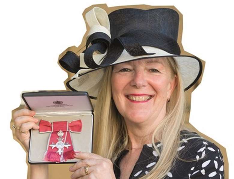 Gill Jones, chief quality officer at Busy Bees was awarded an MBE earlier this year, PHOTO: Busy Bees