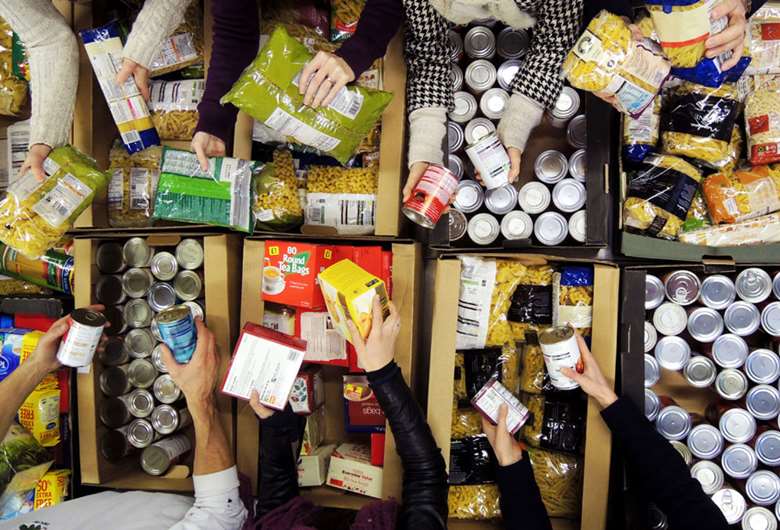 Of the 2,000 parents surveyed, 16 per cent with a household income below £20,000 have had to use a food bank PHOTO Adobe Stock