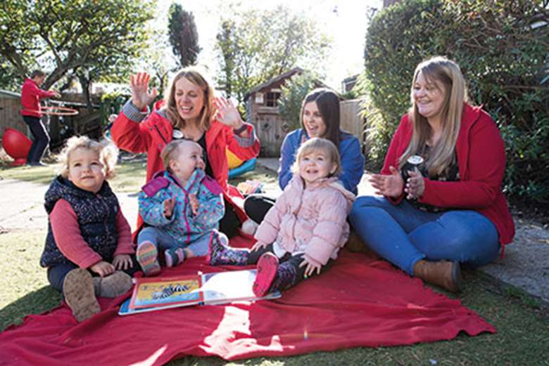 Paint Pots Pre-school and Nursery - a group of nine settings, formerly owned by David and Anna Wright (pictured above left) - has been sold as the couple are retiring PHOTO Teri Pengilley