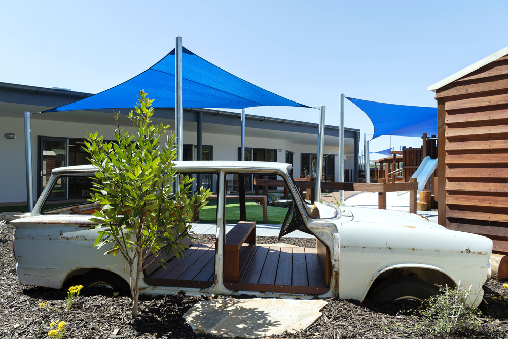 Busy Bees Childcare has bought the Think Childcare in Australia - Pictured is the setting in Aveley , a suburb of Perth