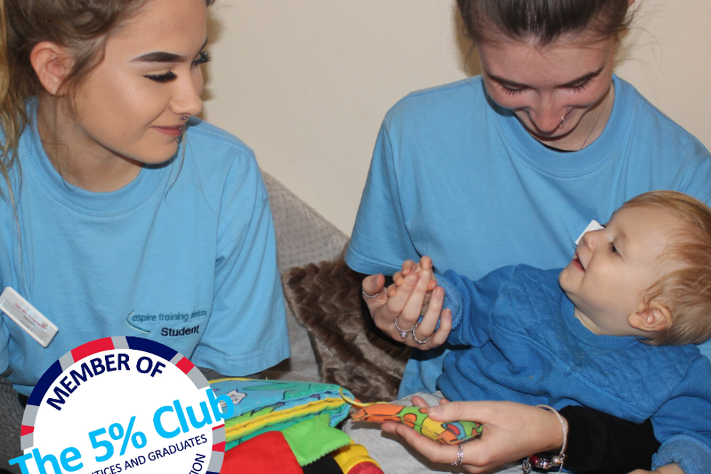 Tops Day Nursery along with Aspire Training Team has joined The 5% Club