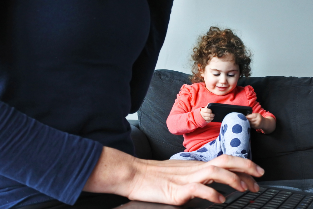 Two-thirds of employees in Bright Horizons' client survey had experienced a breakdown in childcare arrangements PHOTO Adobe Stock