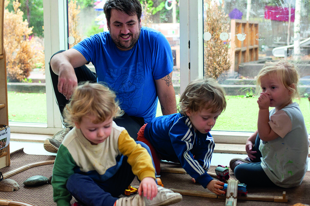 Fathers tend to have different parenting styles to mothers, with different effects on children’s development PHOTO LEYF