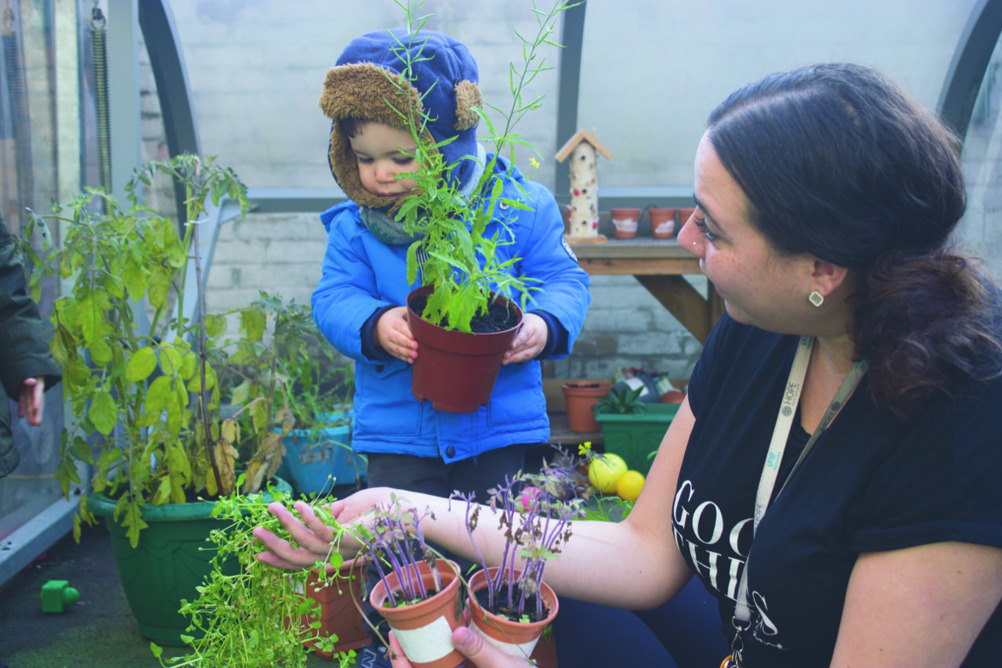 The London Early Years Foundation has developed a new qualification to teach nurseries about sustainability PHOTO LEYF