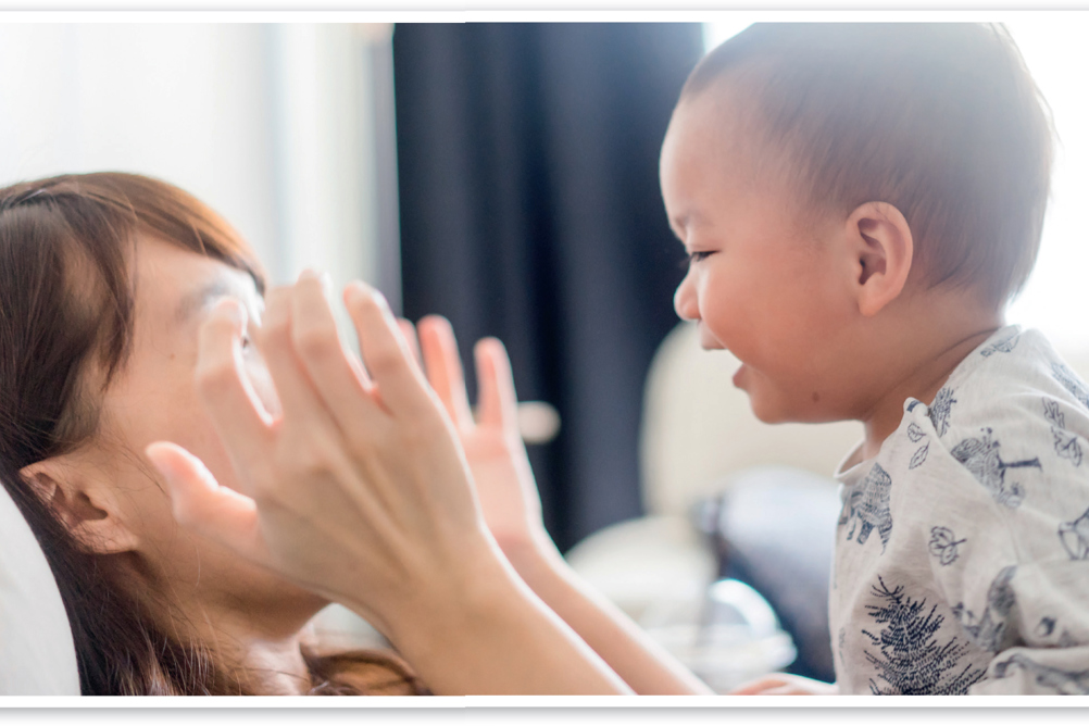 ‘Peek-a-boo’ is loved by babies because of the repetition
